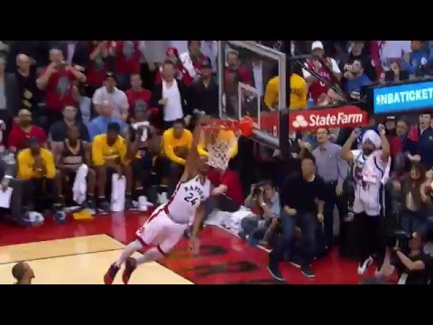 Raptors Highlights: Powell Takes Flight - April 26, 2016