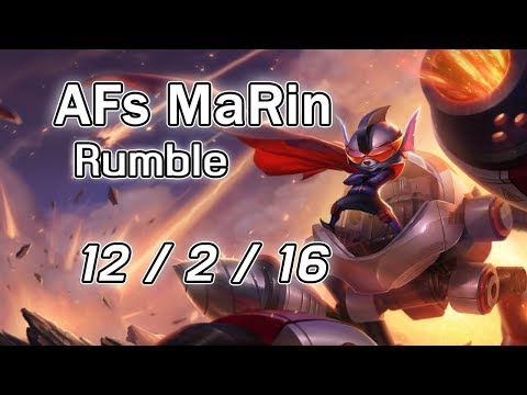 AFs MaRin Rumble 12/2/16 VS Cho'Gath