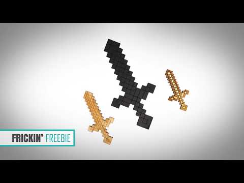 Frickin' Freebie: 8-Bit Sword/Knife [Minecraft] (For Glowforge and General Laser Cutters)