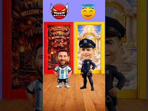 ¿Messi IRÁ AL CIELO O AL INFIERNO 😱😇?-Ronaldo🐐,Messi🥶,RonaldoJr⚽️,IshowSpeed🤩🔥.