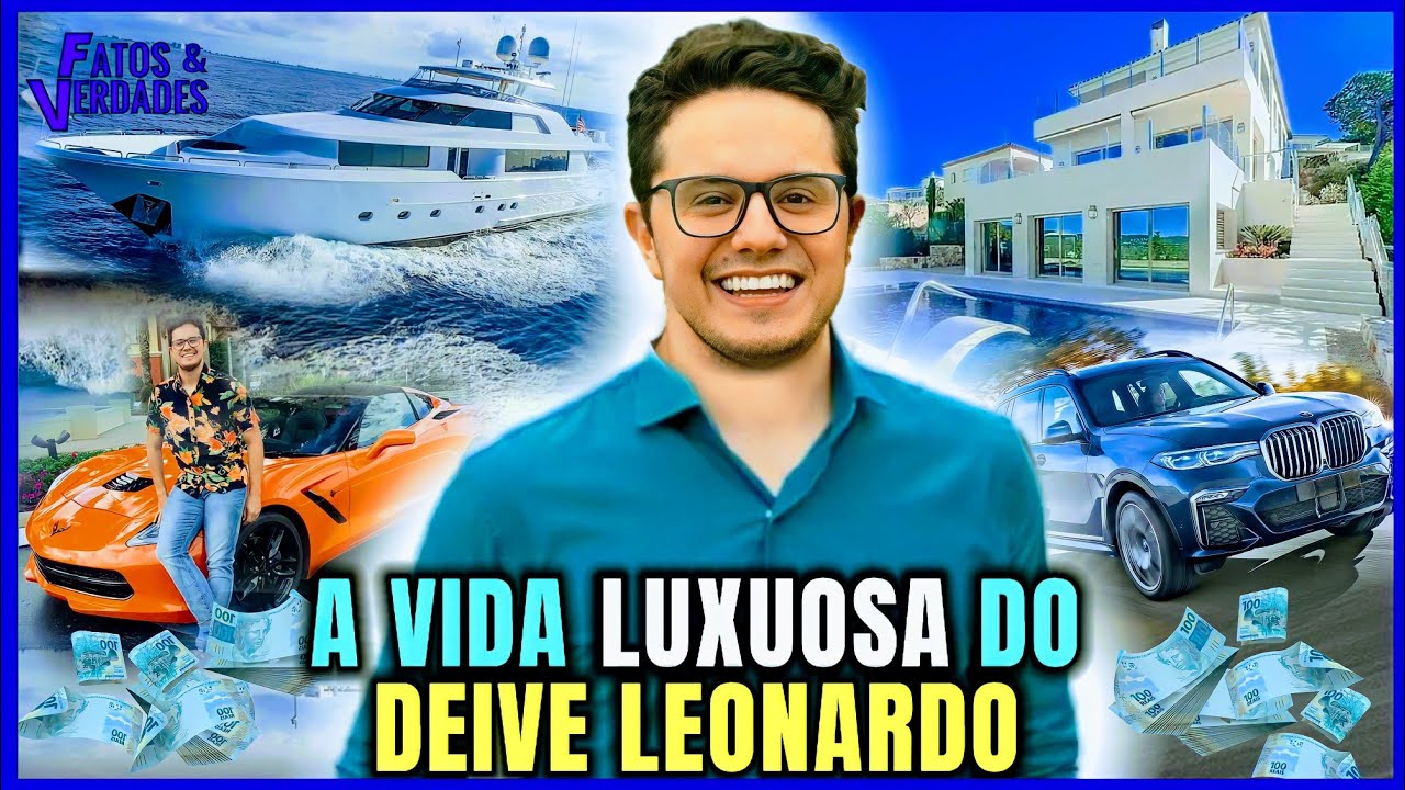 Assim é a vida luxuosa de Deive Leonardo, um dos maiores evangelista do youtube
