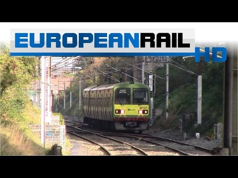 Iarnród Éireann Irish Rail DART 8500 EMU 8507 arrives at Killester Station