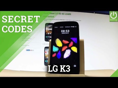 Codes in LG K3 4G LS450 - Secret Menu / Advanced Settins / Tricks