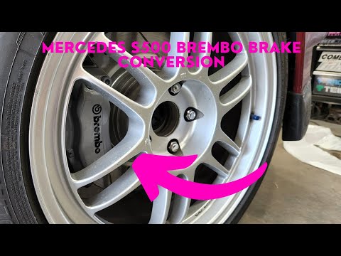 Mk3 Toyota Supra Brembo brake conversion