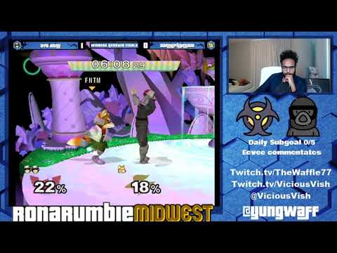 n0ne (C.Falcon) vs Danny Phantom (Fox) | Winner's Quarters | Rona Rumble: Midwest IV