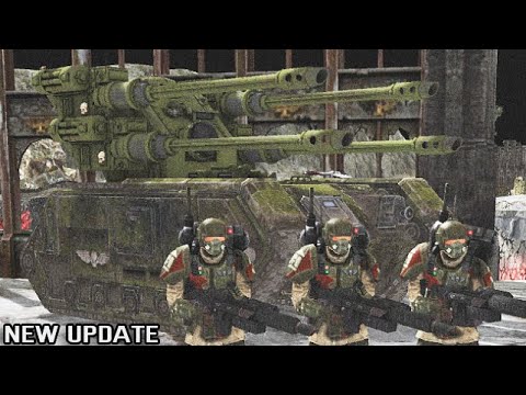 Imperial Guard vs Legion of Nurgle! - Ultimate Mod Warhammer 40K | Men of War: Assault Squad 2