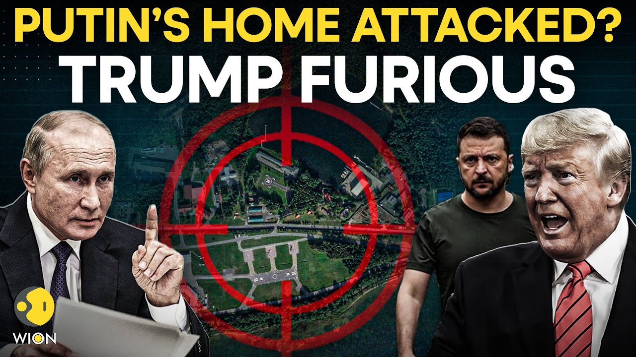 Putin’s House Targeted? Drone Attack Claim Sparks Trump Rage, Peace Talks Shake | WION Originals