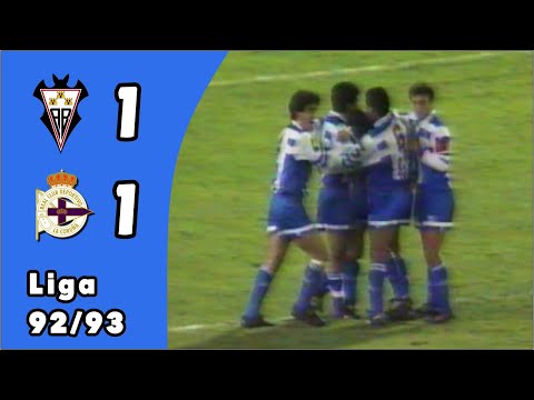 Albacete 1-1 Deportivo | Liga 92/93 | Jornada 10