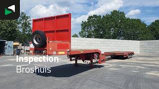 Madal platform poolhaagis Broshuis E-2190/27 Extendable 680cm Steering Axle | Pilt 4 - Autoline