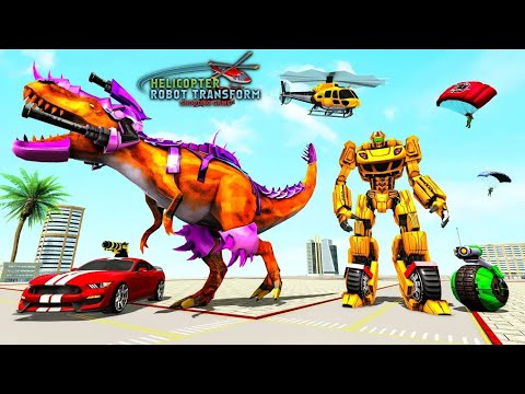 Dino Robot Car Transform Game