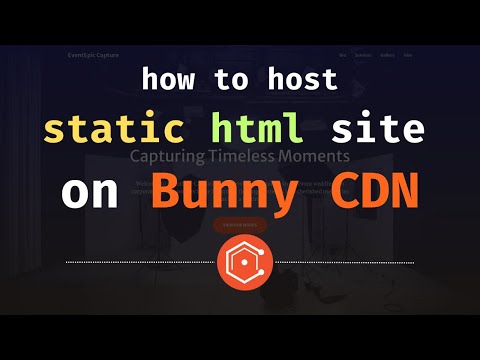 How to host a static HTML site on Bunny CDN