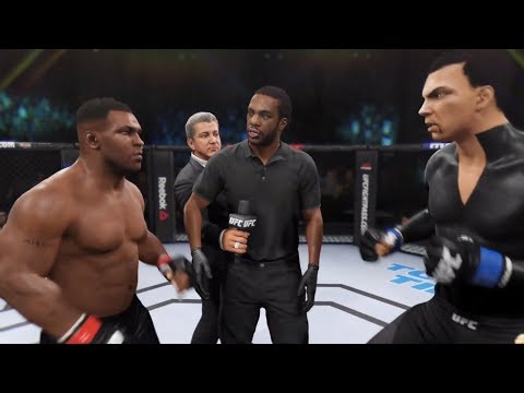 Mike Tyson vs. Dracula (EA Sports UFC 2) - CPU vs. CPU 🥊