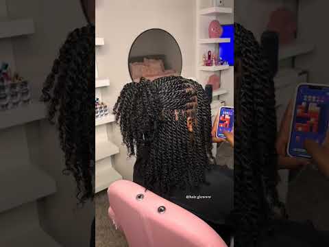 Qvr kinky human hair extensions used to do mini twists❤️ #subellahair #hairstyle #subellawig #braids