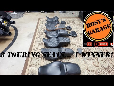Harley Touring 8 Seat Comparison- There is a Winner!