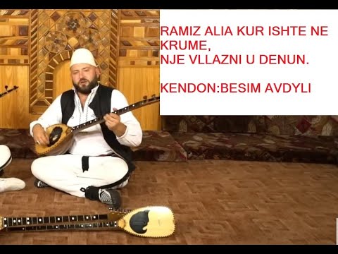 RAMIZ ALIA KUR ISHTE NE KRUME,NJE VLLAZNI U DENUN BESIM AVDYLI