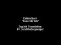 Eisbrechers 'Tanz Mit Mir' (English Lyrics ...