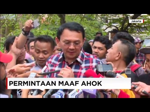 Ahok akan Bertemu Langsung dengan Ma'ruf Amin dan Meminta Maaf