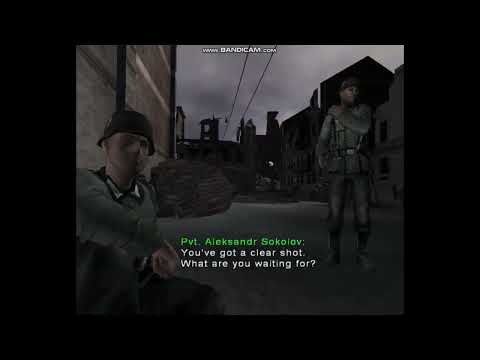 Call Of Duty Finest Hour Gameplay Walkthrough Part 3: Dead In Her Sights (No Commentary)