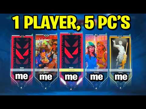 I Tried Playing Valorant as an Entire 5-Stack… By Myself