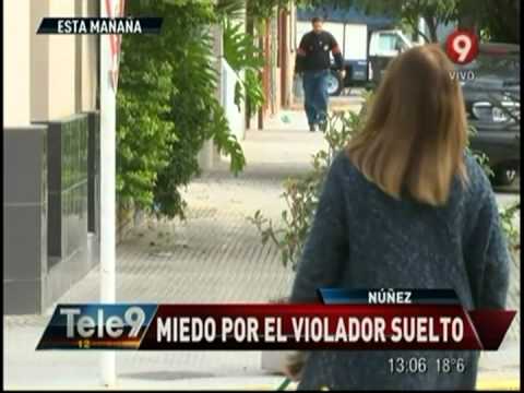 Miedo por el violador suelto en Núñez
