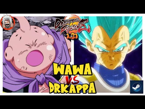 DBFZ DrKappa4846 vs Wawa - (A21, MajinBuu, Goku) vs (Vegeta, GokuBlack, SBaby2)
