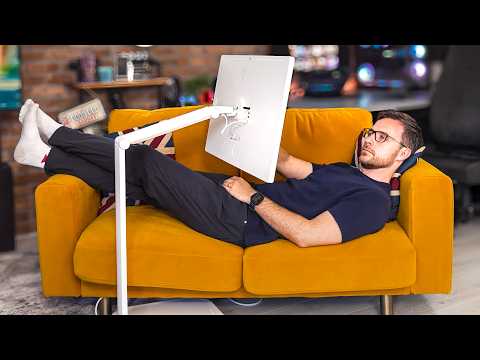 LG Smart Monitor Swing REVIEW - 32 inch 4K Monitor ON WHEELS!