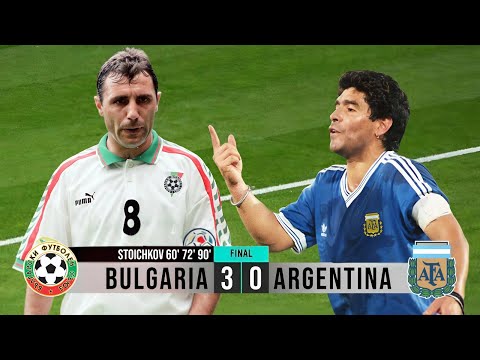 The Day Hristo Stoichkov DESTROYED Argentina
