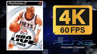 NBA Live 2003 | PS2 (PCSX2) | 4K UHD