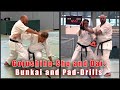 Gojushiho Sho And Dai Bunkai And Pad Drills