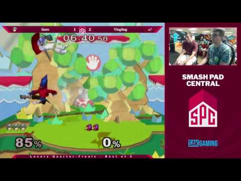 SPC 64 Losers Quarters - Gem (Marth) vs Yingling (Falco)