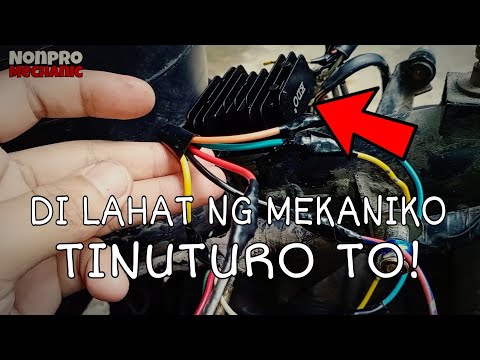 HOW TO WIRE UNIVERSAL REGULATOR | 5 PIN LIFAN150 | TAGALOG EXPLAINED