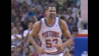 James Edwards' Best Game with the Pistons (26 Points in 1990 NBA Finals)