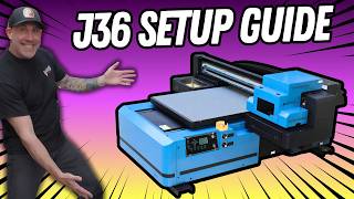 Jays Printers Ultimate J36 UV Printer Setup Guide | Unboxing, Installation & First Test Print