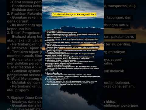 Mau cuan lebih? Yuk, simak cara mudah mengatur keuangan pribadi! 💰✨