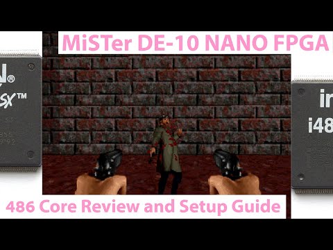 MiSTer FPGA - AO486 DOS Core Setup Guide and Core Review!
