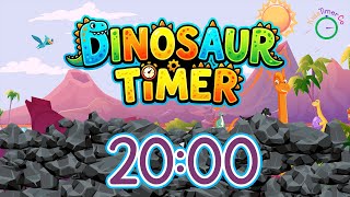 20 Minute Dinosaur Timer - Kids Visual Timer