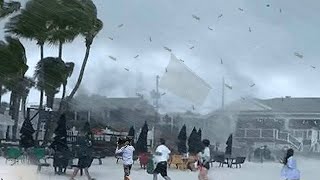 異常気象でクロアチアが麻痺!! スプリットは前例のない嵐で壊滅