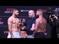 UFC on ESPN 6: Yair Rodriguez vs. Jeremy Stephens Weigh-In Staredown - MMA Fighting