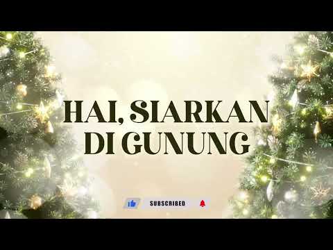 Hai Siarkan Di Gunung - Reggae R&B Dangdut [REMIX Lagu Natal 2025]