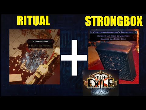 [PoE 3.19] Strongbox + Ritual Juicing Strategy in Lake of Kalandra League & Build Update - 1087