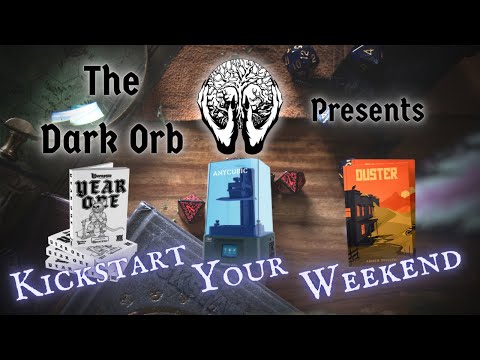 Kickstart Your Weekend! Anycubic Photon Ultra, Bernpyle (Mausritter Zine), Duster RPG and more!