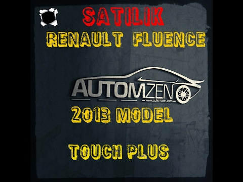 AUTOMZEN'DEN SATILIK RENAULT FLUENCE 1.5 DCİ 2013 MODEL