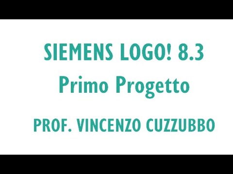 Logo! 8.3 - 03 - Primo Progetto