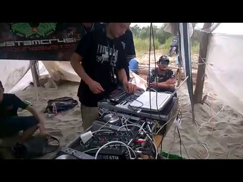 Sportina_System Cr4sh-LiveSet@Lido Di Volano_System Cr4sh freeparty.summer 2016