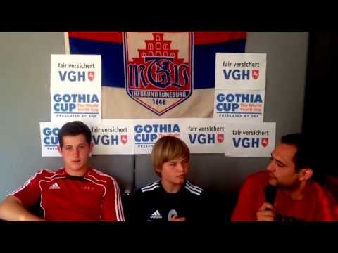 MTV Treubund - Gothia Cup 2013 - Tag 3: Interview mit Erik Meller und Hennek Wischmann