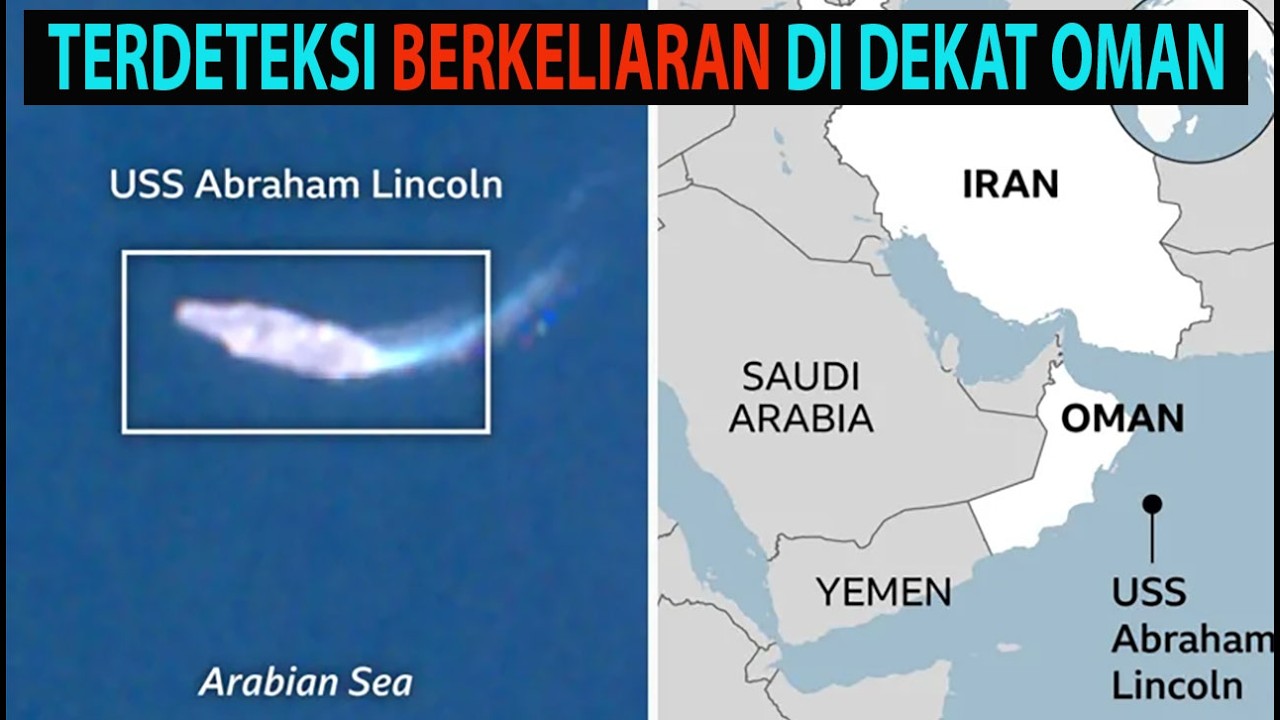 Abraham Lincoln dalam Jarak Pukul ke Iran