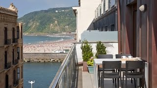 preview picture of video 'Feelfree Rentals - Boulevard Terrace Apartment in San Sebastian'