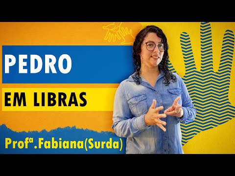 Como que se fala Pedro em Libras | Libras Básico