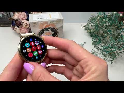фото смарт - часы lk gt 4 mini (круглые 41mm ) + 2 ремешка + гарантия 0