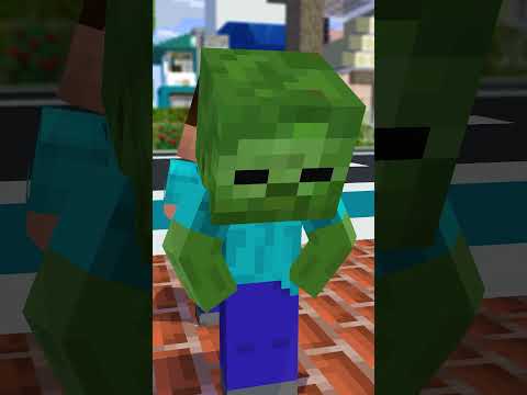 Monster School : Alex Troll Baby Zombie And The End - Minecraft Animation